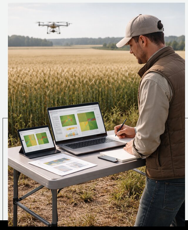 Система AI прогнозирования урожайности для точных агрономий в Бугульме