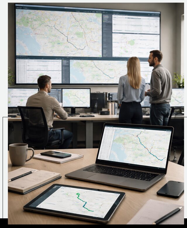 Трекинг грузов и Fleet Management, мониторинг автопарка в Бугульме